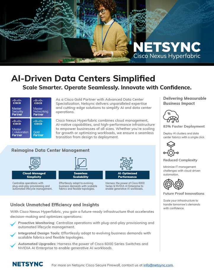 Cisco Nexus Hyperfabric Cisco Nexus Hyperfabric