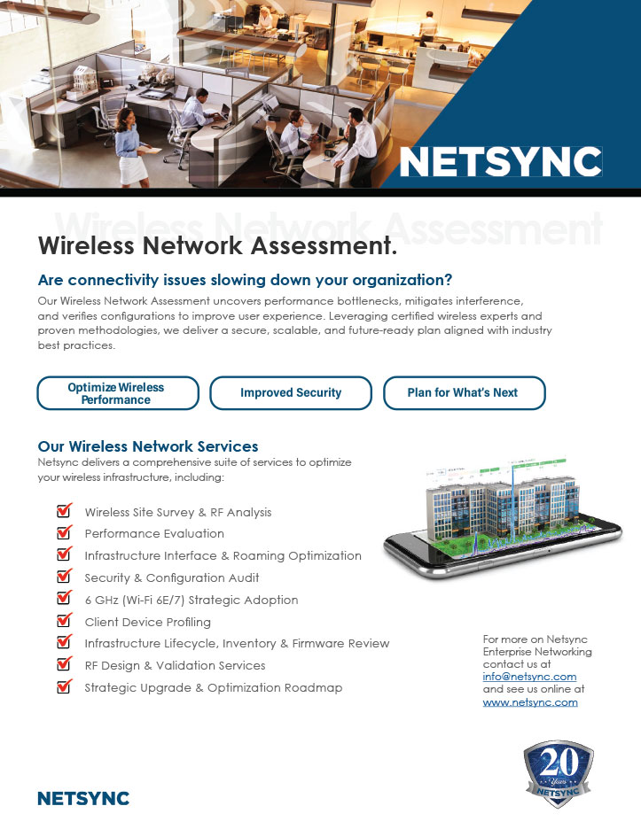Netsync Wireless Network Assessment Netsync Wireless Network Assessment