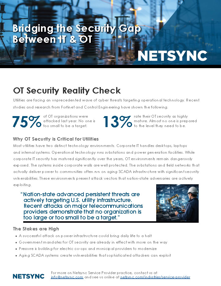 OT Security Reality Check OT Security Reality Check